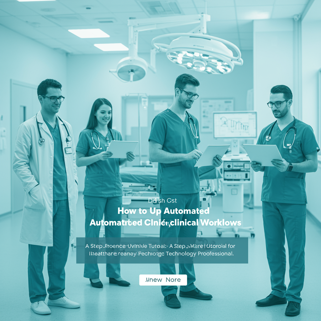 How to Set Up Automated Clinical Workflows: A Step-by-Step Tutorial for Healthcare Technology Professionals